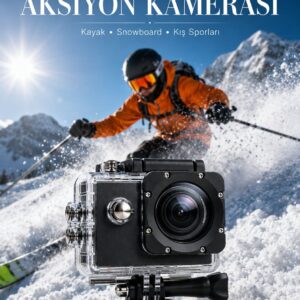 Ultra HD Video Çekimi İçin Profesyonel Aksiyon Kamerası