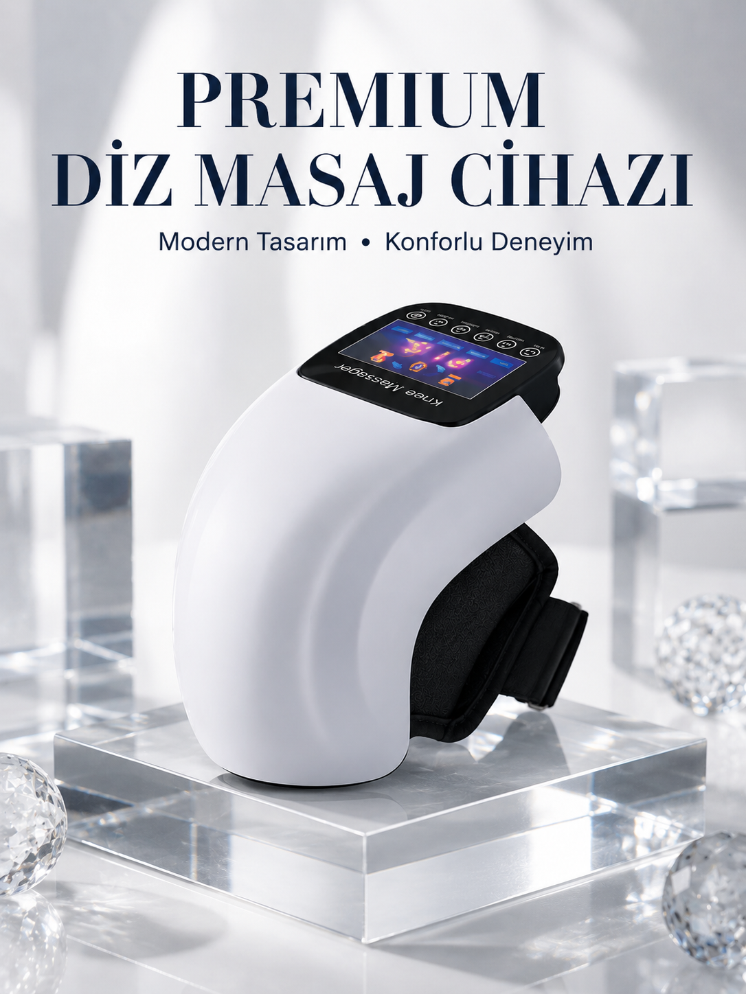 Akıllı Kontrol Özellikli Diz Masaj Cihazı