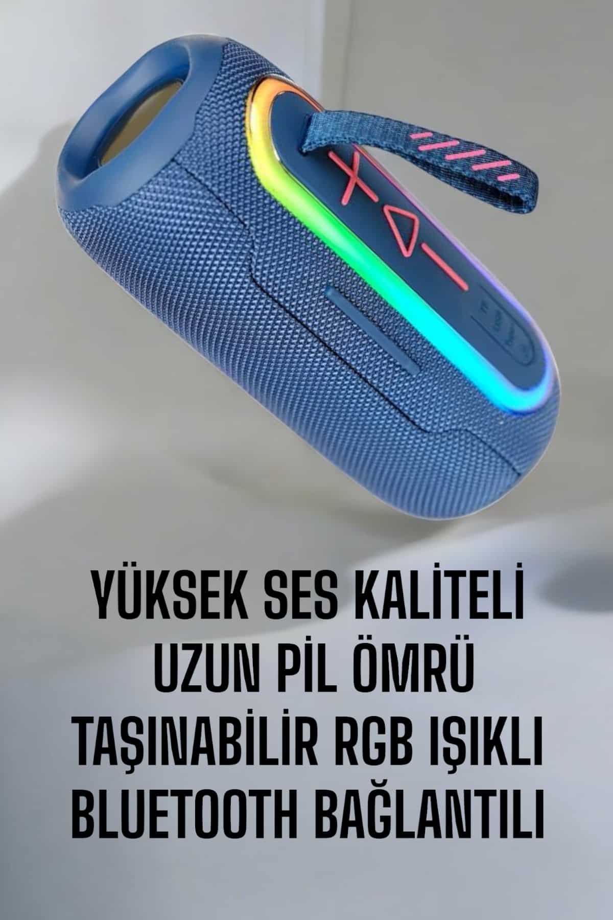 Bluetooth Hoparlör Kablosuz Yüksek Ses Kaliteli Şarj Edilebilir