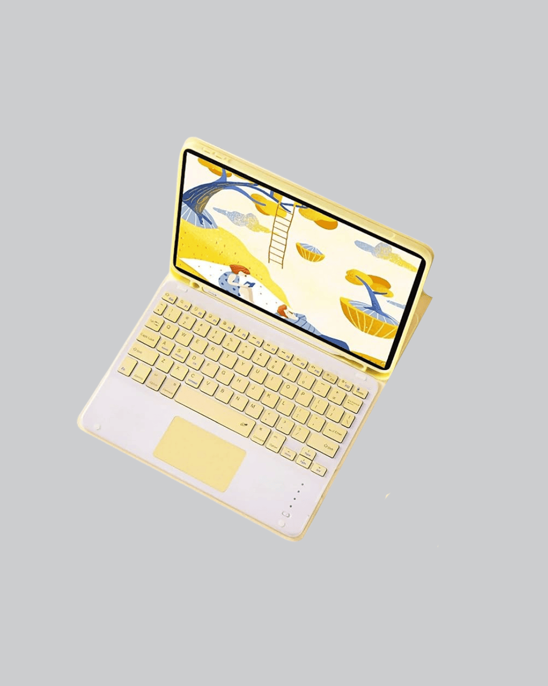 Bluetooth Kablosuz Klavye – İnce Slim Model, Tablet ve Akıllı TV Uyumlu, Sessiz Tuşlu Taşınabilir Klavye