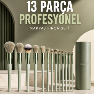 Profesyonel Makyaj Fırça Seti 13 Parça Yumuşak Kıllı Fırça Seti Far Fırçası