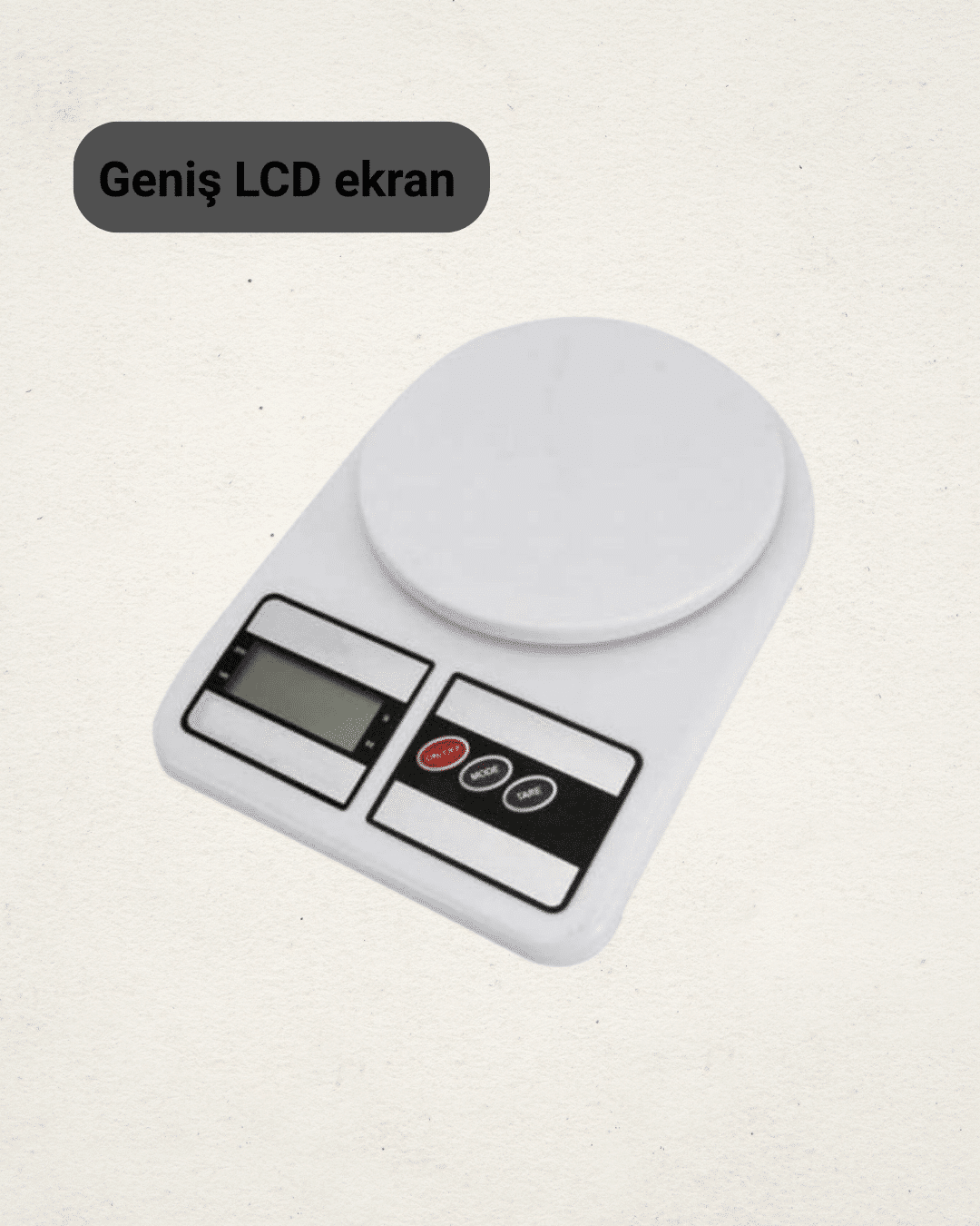 10 Kg Kapasiteli LCD Ekranlı Dijital Mutfak Tartıs Yeni Nesil