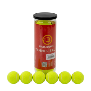 Dayanıklı Tenis Topu 6’lı Set Yüksek Zıplama ve Uzun Ömür
