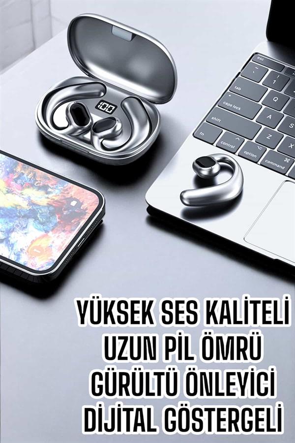 Bluetooth Kulaklık Küpe Görünümlü Yüksek Ses Kaliteli Gamer Kulaklık