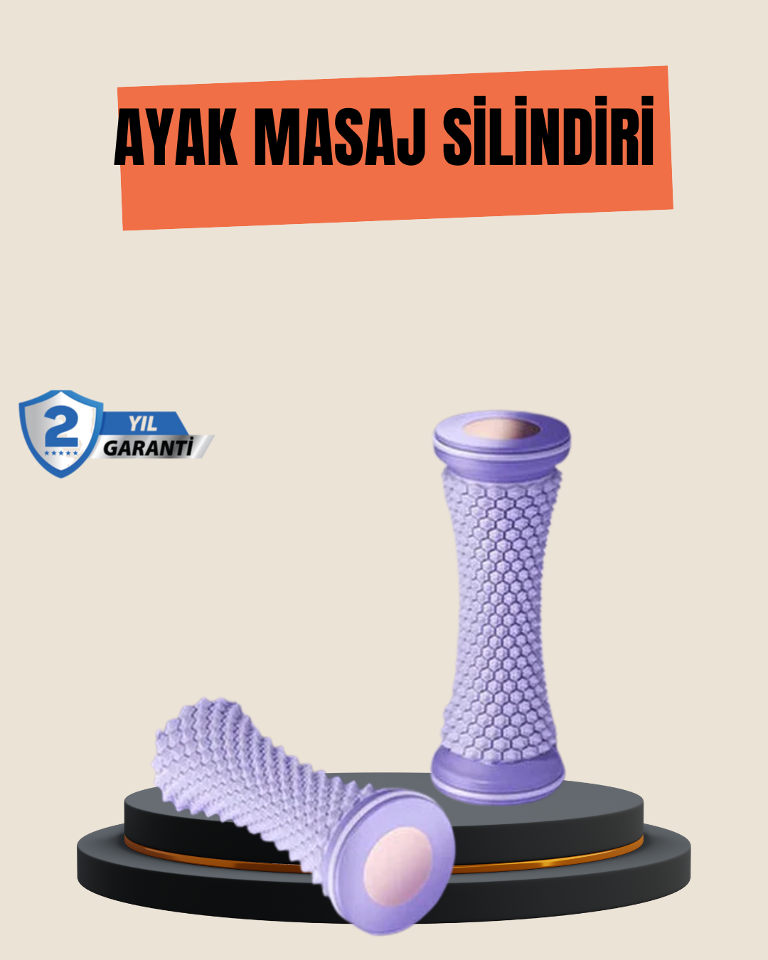 Kirpi Topu Ayak Masaj Aleti Tetik Nokta Terapisi Kan Dolaşımı Destekli