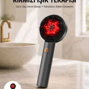 Saç Büyüme Destekleyici Elektrikli Masaj Tarak Yağ Aplikatörlü Yeni Nesil