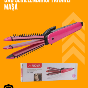 Fön İşlemine Uyumlu Sabitleyici Saç Tarağı
