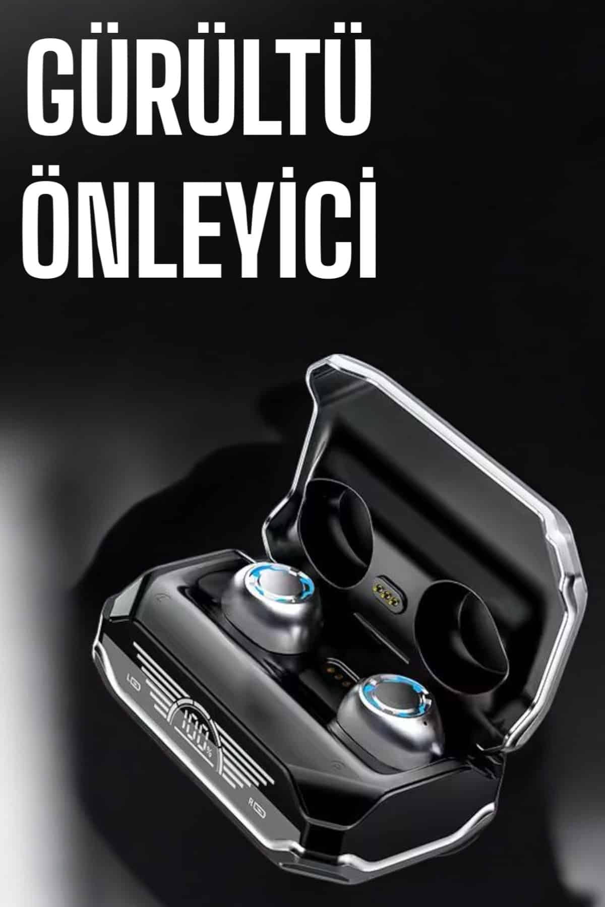 Oyuncu Kulaklığı Yeni Nesil Kablosuz Uzun Pil Ömrü Bluetooth Kulaklık