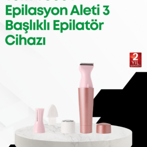 Yüz ve Beden İçin Portatif Tüy Alma Cihazı
