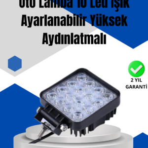 Araç Dışı Aydınlatma İçin LED Far | Zorlu Koşullara Dayanıklı, Çok Amaçlı