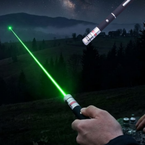 Yeşil Lazer Kalem Sunum ve Outdoor Kullanım İçin Güçlü Işın