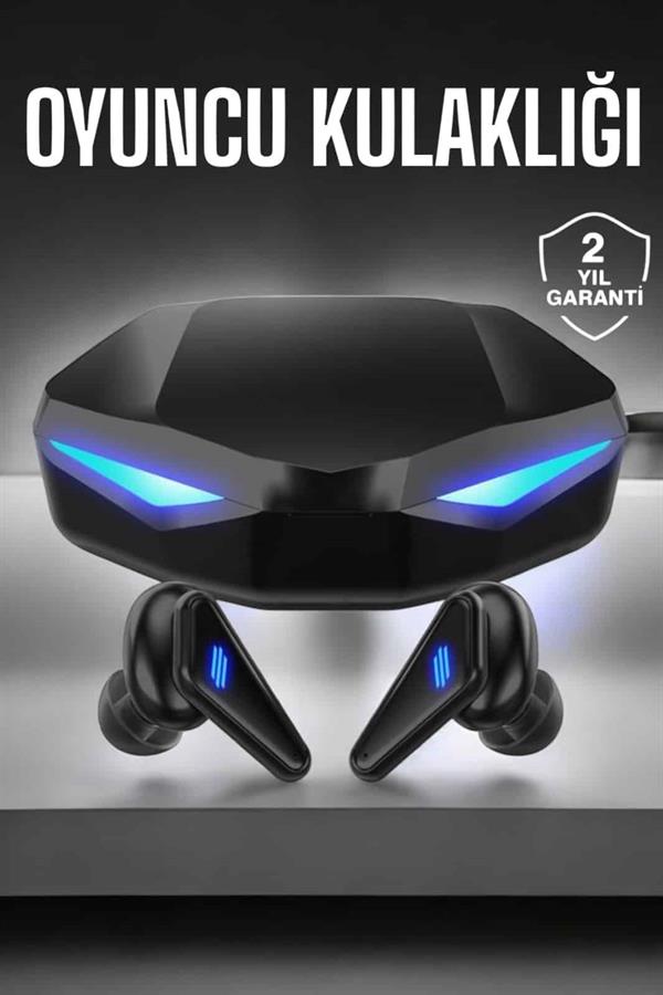 RGB Işıklı Yüksek Ses Kaliteli Gamer Kulaklık Bluetooth Bağlantılı