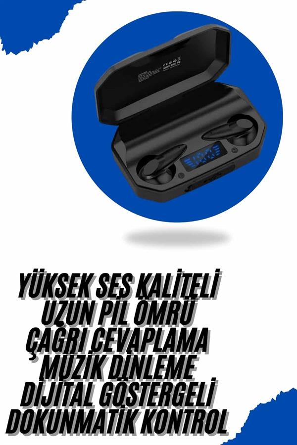 Yeni Nesil Android ve İOS Uyumlu Siyah Profesyonel Oyuncu Kulaklığı