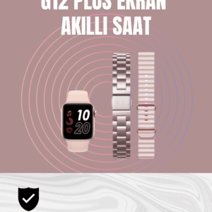 Titreşimli Bildirimli Akıllı Saat – Nabız, GPS, Spor Modları, Telefon Eşleştirme Özellikli