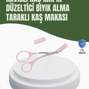 Hassas Kesim İçin Kavisli Yüz Bakım Makası