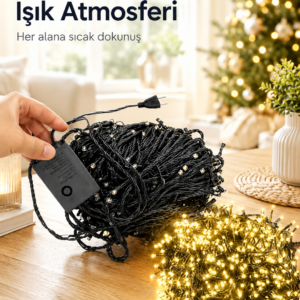 10 Metre Şerit Led Gün Işığı Led Işık Süsleme Parti Malzemesi Konsept