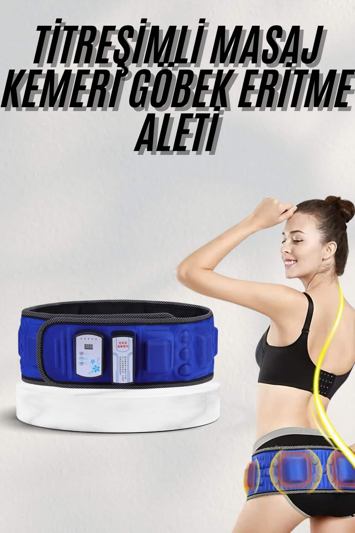 Göbek eritme kemeri 5 motorlu Göbek Eritme Aleti Korsesi Eritme Zayıflama