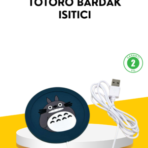 USB Isıtıcı Bardak Altlığı Totoro Desenli 45°–60° Sıcaklık Koruma