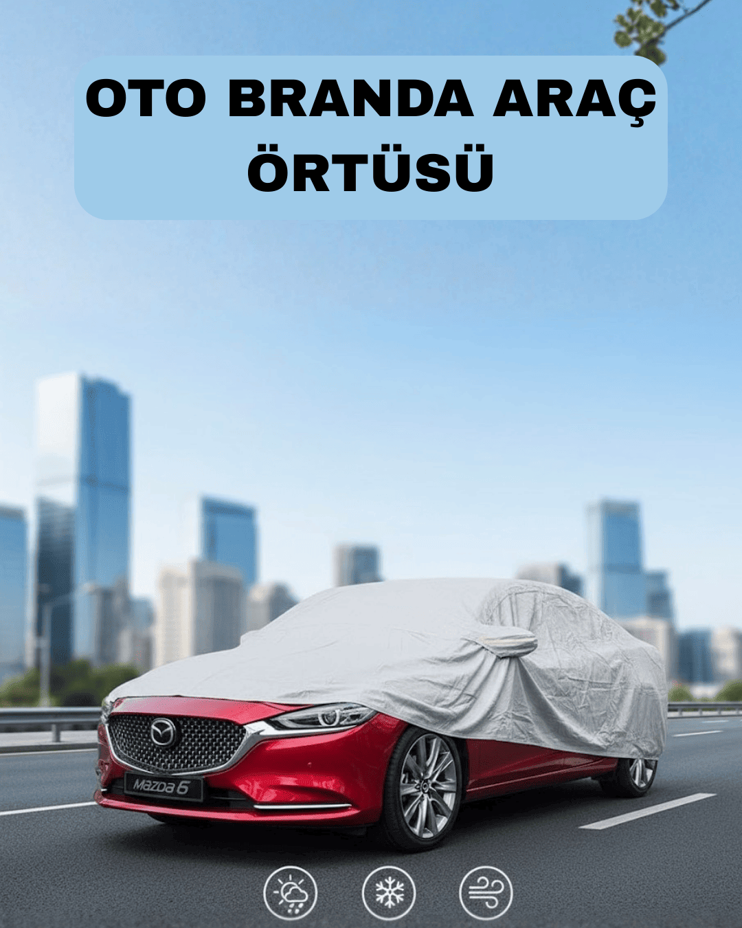 Corolla Auris Yaris Focus Fiesta Civic Uyumlu Oto Brandası Dış Mekan Dayanıklı