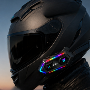 6. Bluetooth 5.3 Kask İçi Intercom Kulaklık IPX6 Suya Dayanıklı Tasarım