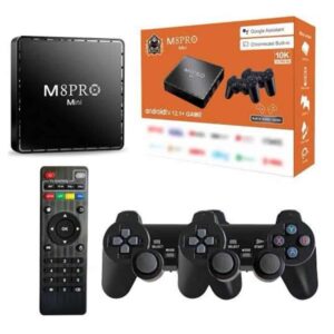 Android Tv Box 2.4g 10k Ultra Hd 2gb Ram 64gb Hafıza 10000 Retro Oyunlu Konsol Game Stick M8 Pro