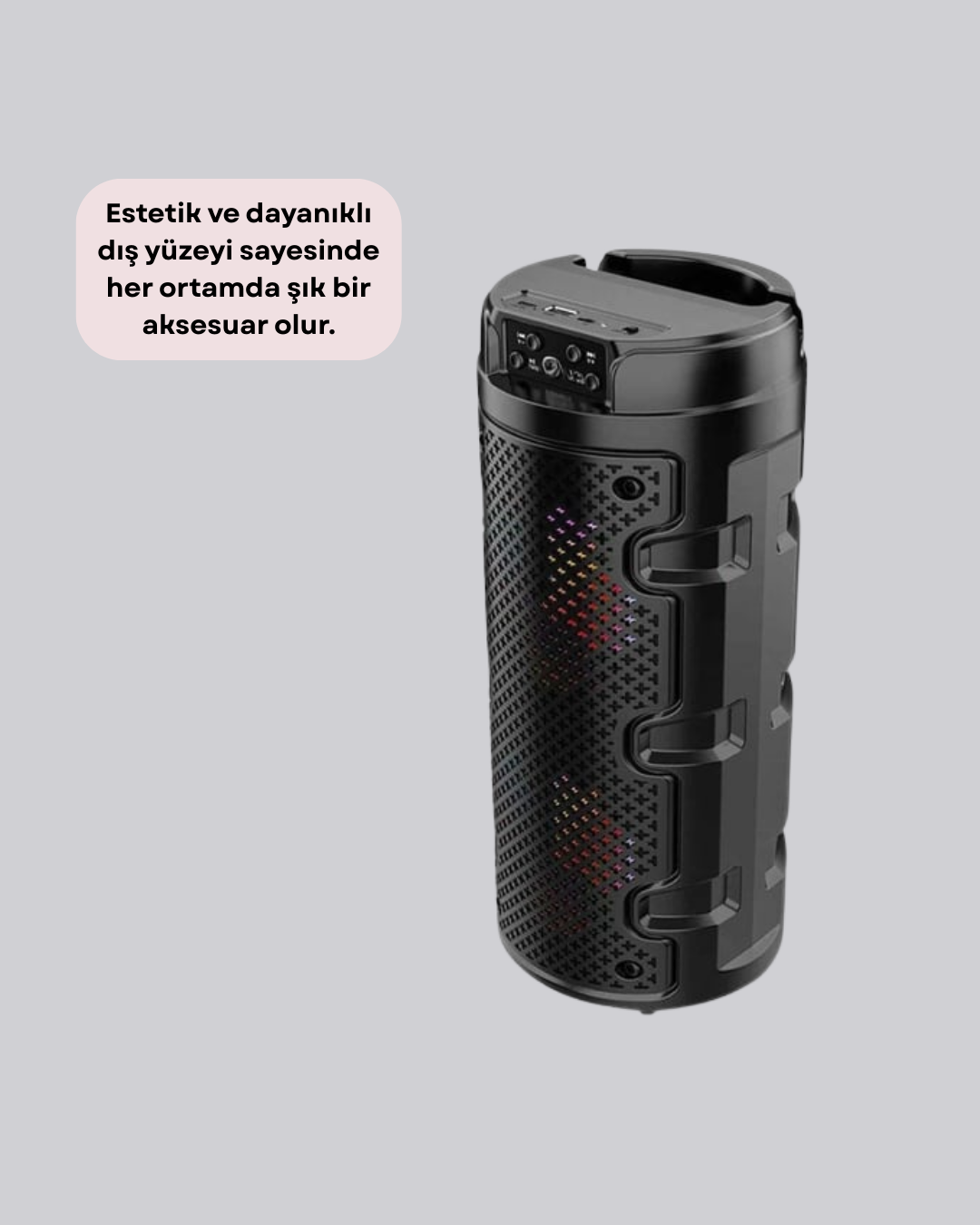 Uzun Pil Ömrü Sunan Kablosuz Bluetooth Hoparlör