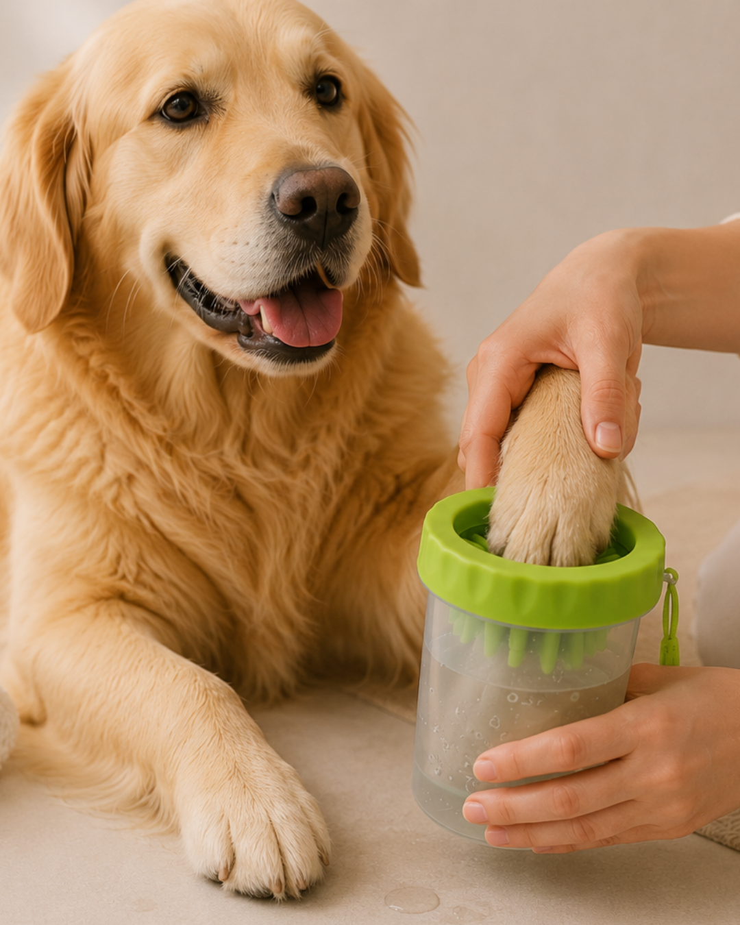 KÖPEK AYAK YIKAMA
