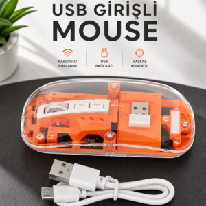 Fare Mouse Çift Modlu Kablosuz Bağlantılı 2.4GHz Destekli