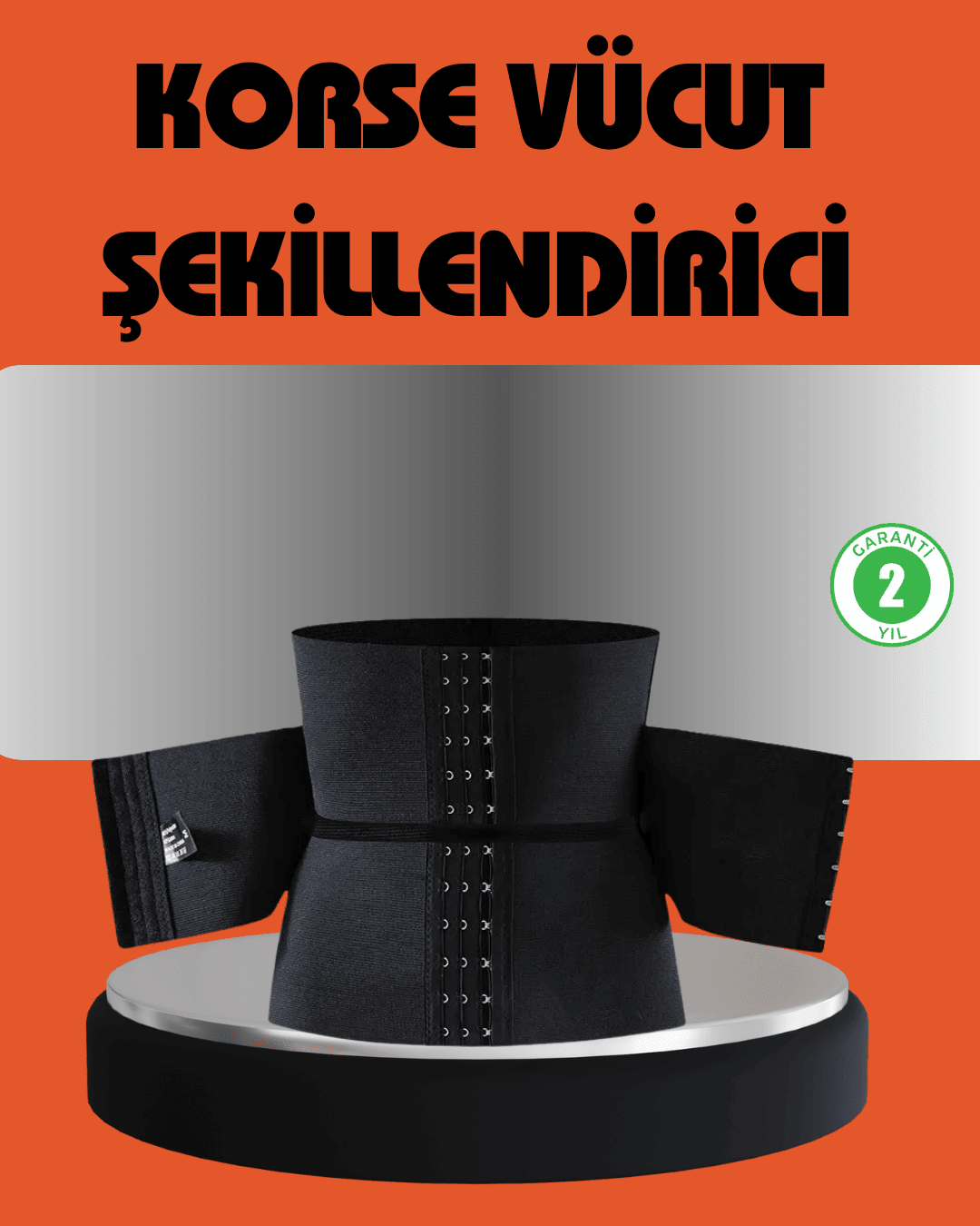 Kum Saati Görünüm Destekleyici Bel Şekillendirici