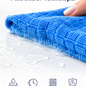 40x40 Mikrofiber Temizlik Bezi İz Bırakmayan Cam Ayna Mobilya Mutfak Temizlik Bezi