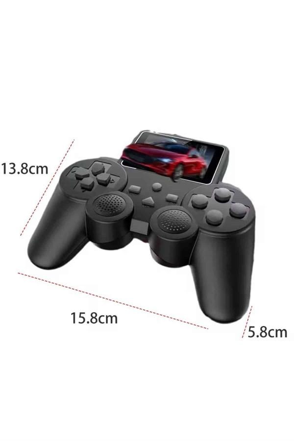 2.4 İnç Ekran 520 Oyunlu Retro Temalı Kablosuz Oyun Kolu El Atarisi
