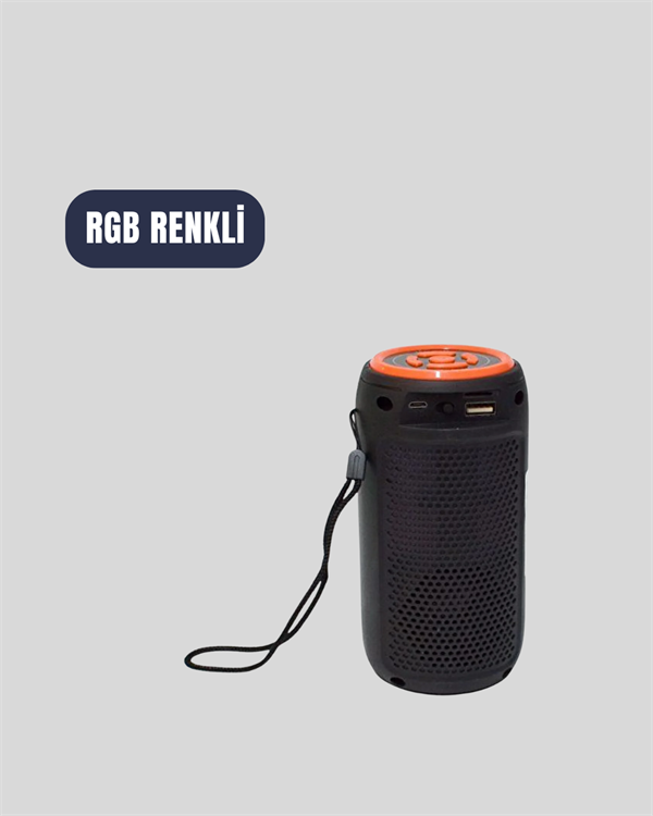 Taşınabilir GTS 1731 Bluetooth Hoparlör – USB/TF Kart Girişli, FM Radyolu