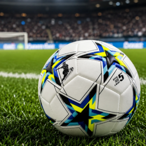 Antrenman ve Maç İçin Futbol Topu Kaymaz Yüzeyli Dengeli Sekme Yapısı