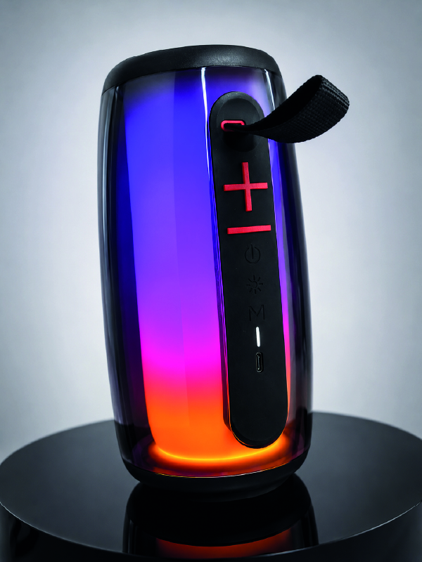 RGB Aydınlatmalı Kablosuz Bluetooth Hoparlör USB Bellek TF Kart Destekli