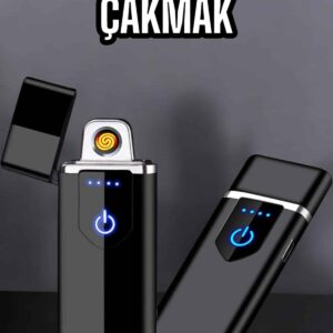 Çakmak Alevsiz Elektronik USB Şarjlı Uzun Ömürlü Kaliteli