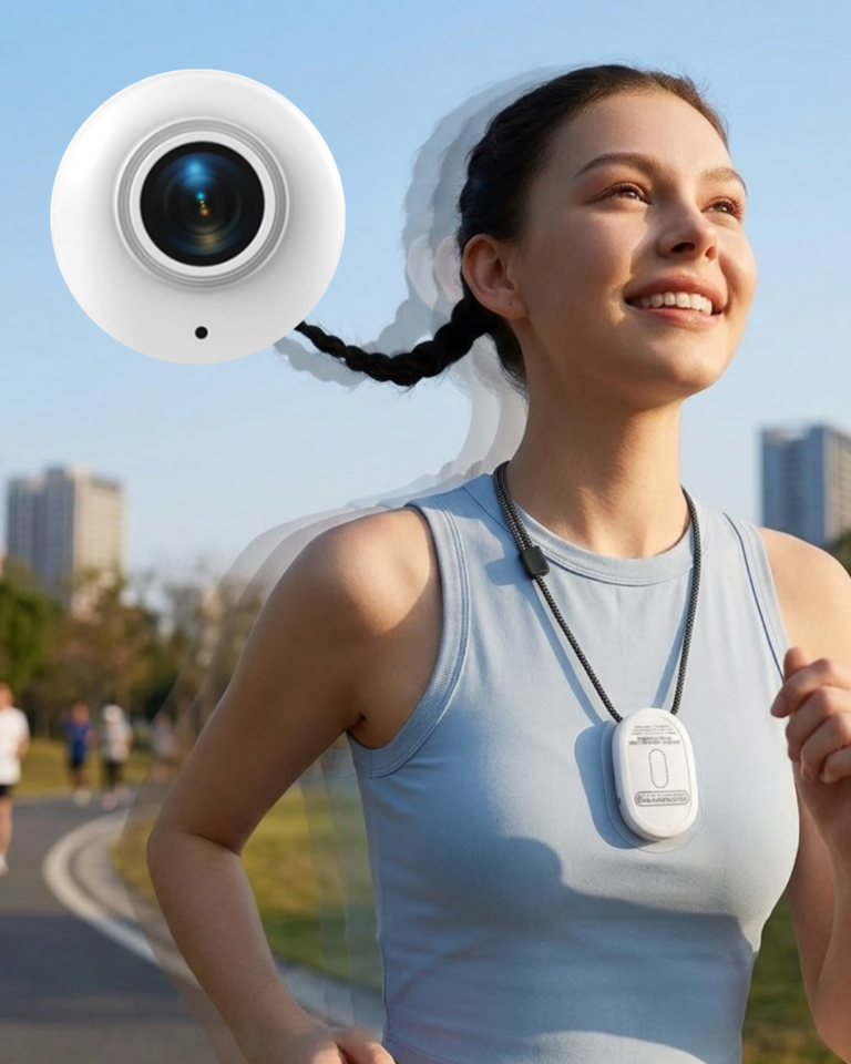 Manyetik Sabitlemeli 4K Spor Kamera Geniş Açı Lens ve Mobil Bağlantı Özellikli