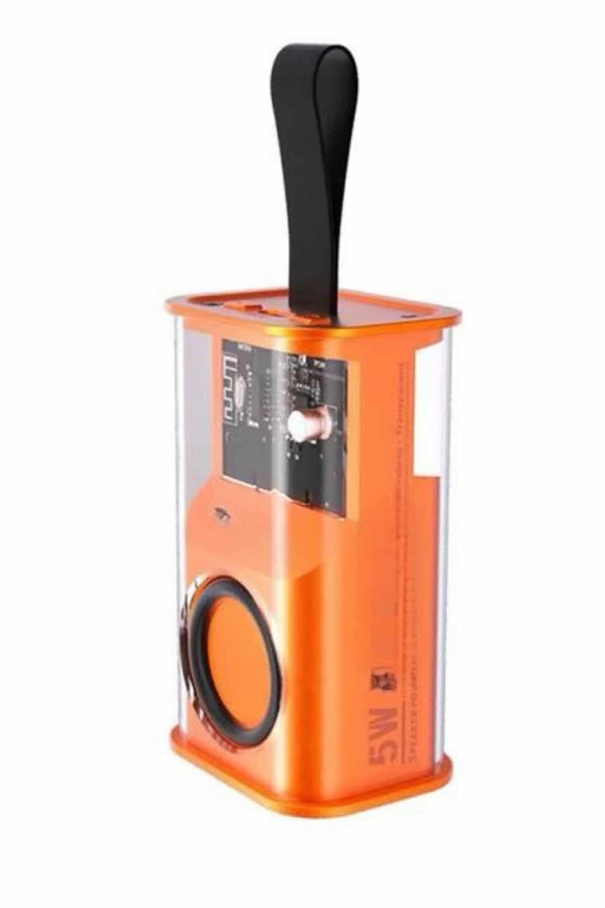 Taşınabilir Rgb Ledli Bluetooth Hoparlör Sd Kart Girişli Kablosuz