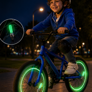 Araç Sibop LED Işığı 2li Set Bisiklet Motosiklet Jant Lambası