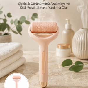 Cilt Bakımı İçin Buz Silindiri Yüz Masaj Aleti Yeni Nesil