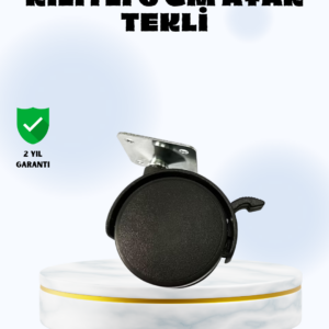 6 cm Kilitli Tekerlek Ayak Tek Adet