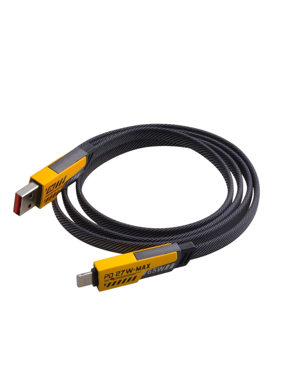 USB-C ve Lightning Uyumlu 4'ü 1 Arada Kablo – 65W Hızlı Şarj, Örgülü Dayanıklı Yapı