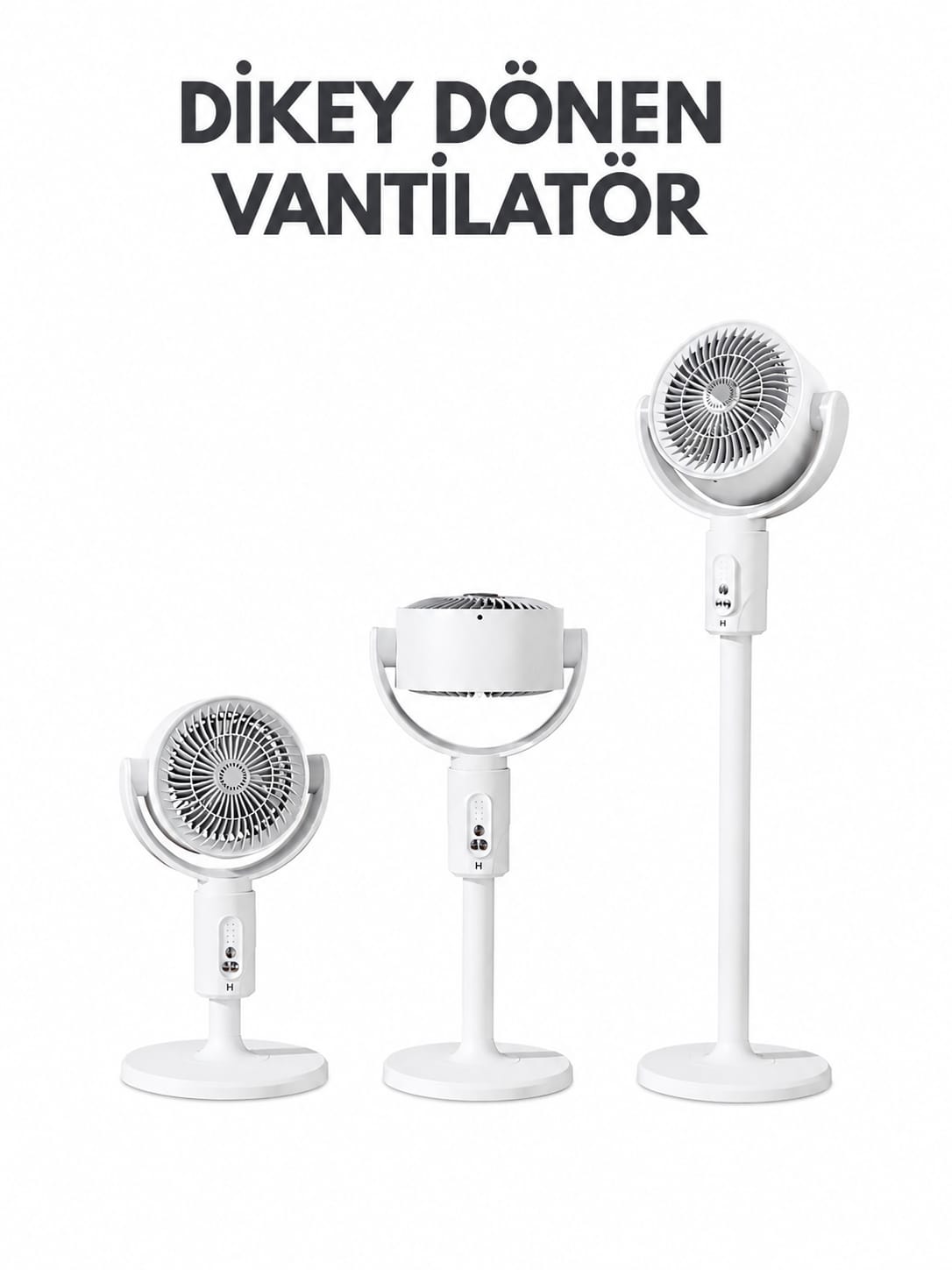 F1 DİKEY DÖNEBİLEN VANTİLATÖR