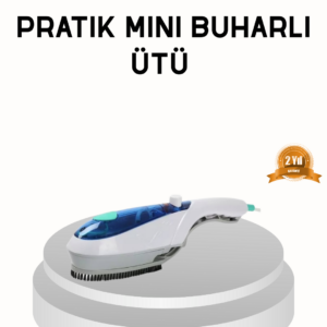 Mini Buharlı Seyahat Ütüsü – Hızlı Isınan, Koku Giderici, Her Kumaşa Uygun Taşınabilir Ütü