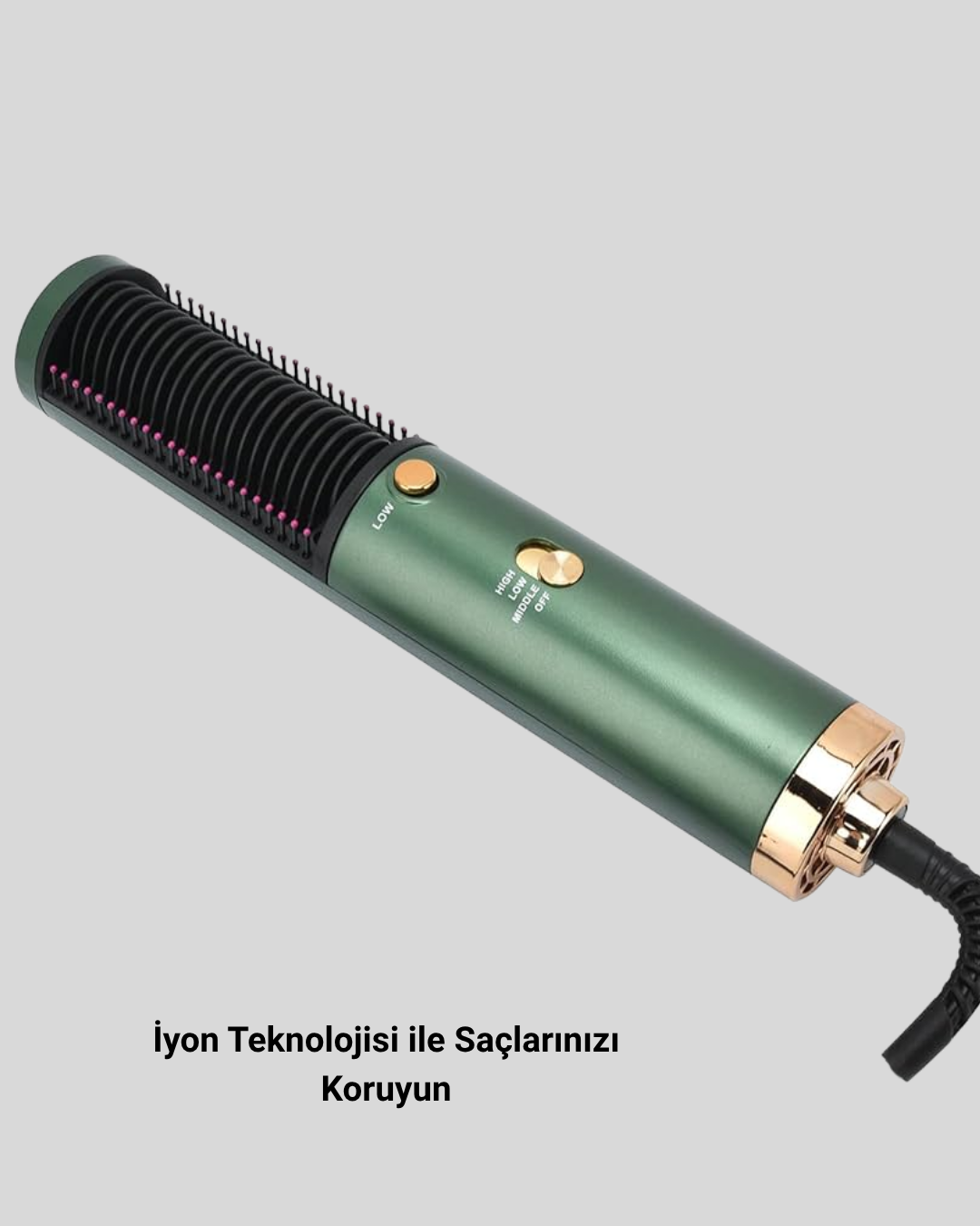 İyon Teknolojili Seramik Saç Düzleştirici – Eşit Isı Dağılımı