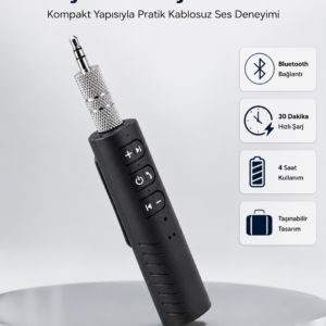 Bluetooth Destekli Ses Alıcısı – Eski Cihazlarınıza Yenilik Katın