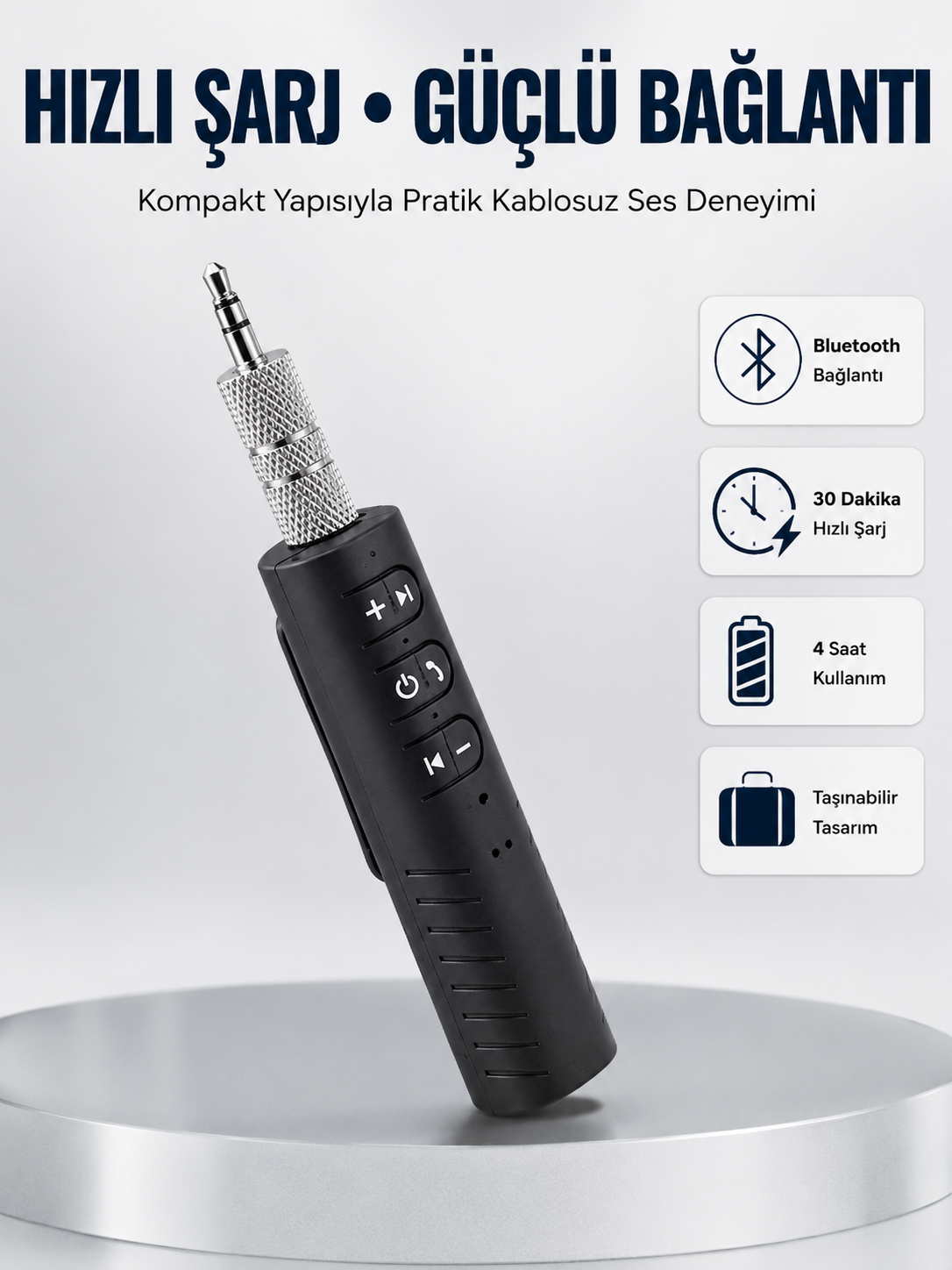 Bluetooth Destekli Ses Alıcısı – Eski Cihazlarınıza Yenilik Katın