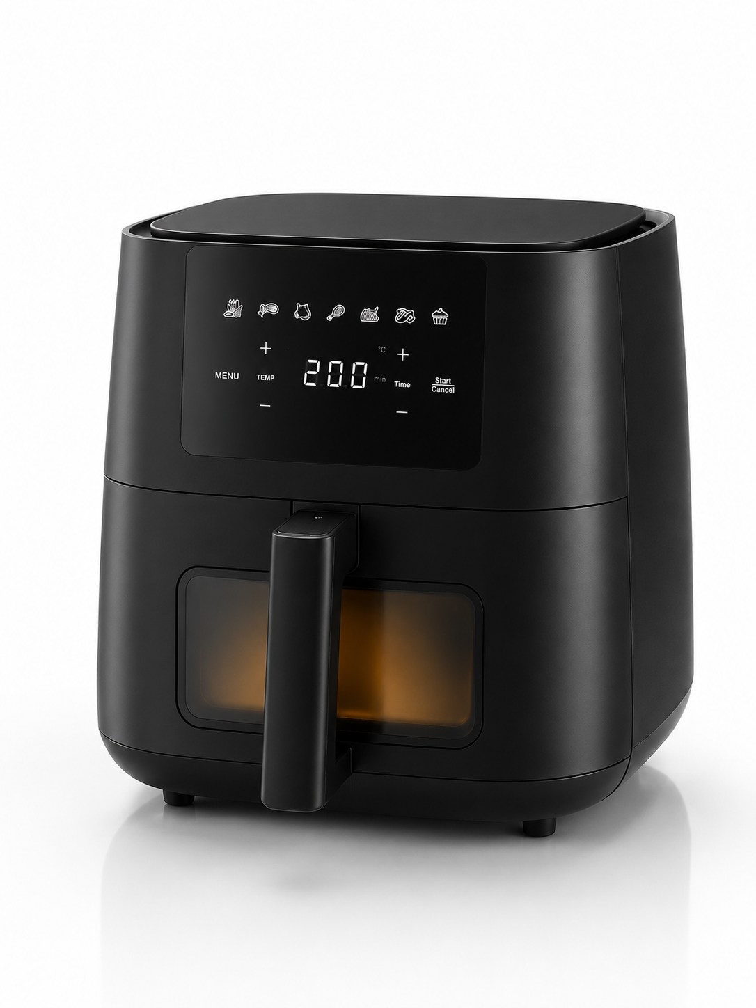 Air Fryer Mutfak Pişirme Cihazı Çok Programlı Dokunmatik