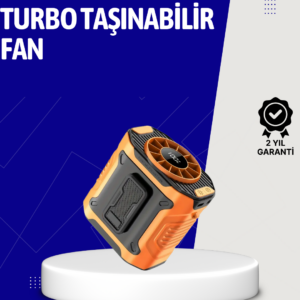 5000mAh Şarjlı Soğutma Fanı Taşınabilir