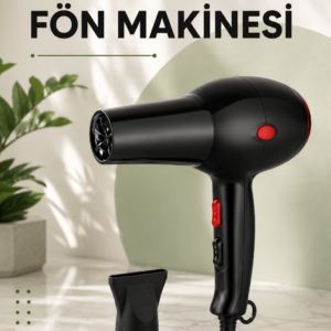 Soğuk ve Sıcak Üfleme Özellikli AC Motorlu Saç Kurutma Makinesi