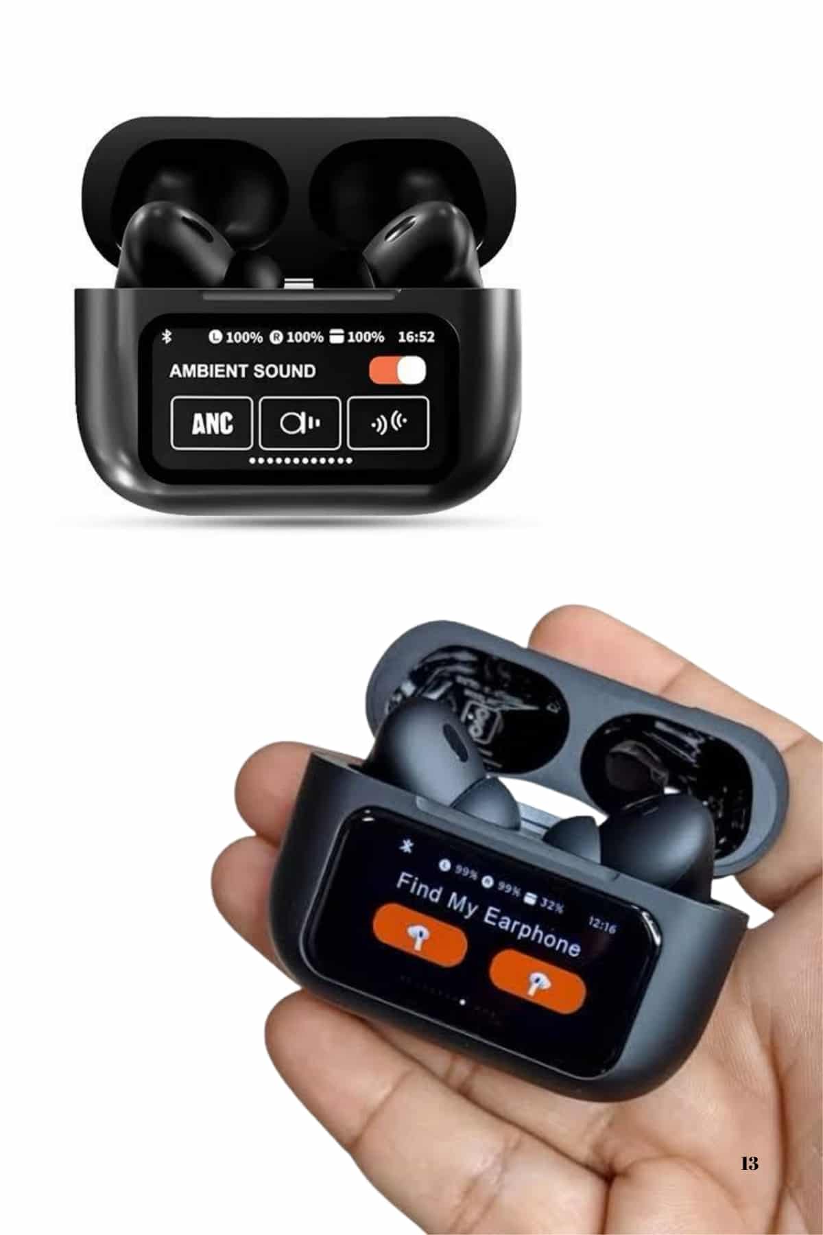 Yeni Nesil Pro Ekranlı Bluetooth Kulaklık 5.0 Bluetooth Yeni Nesil
